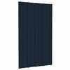 vidaXL Roof Panel 12 pcs Anthracite 80 x 45 cm Galvanised steel