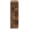 vidaXL Bathroom Mirror Cabinet Old Wood 80x20.5x64 cm Engineered Wood