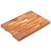 vidaXL Chopping Board 50x35x4 cm Solid Acacia Wood