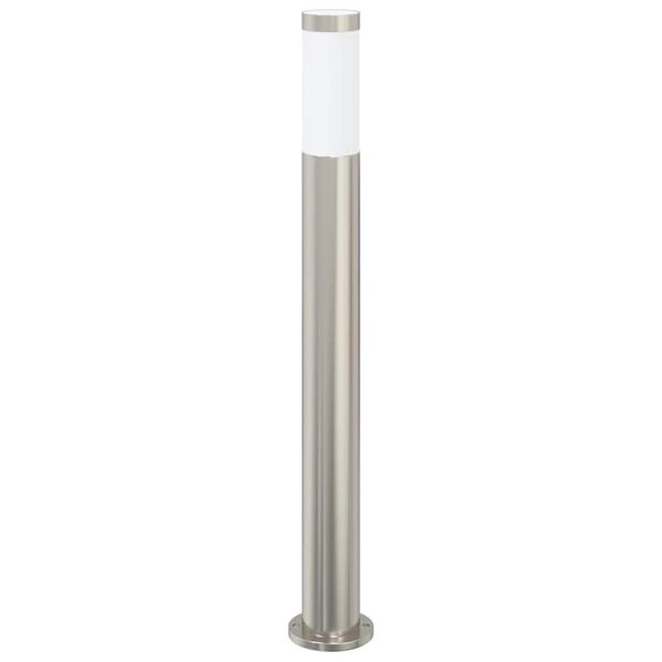 vidaXL Bollard Lights 3pcs 80 cm Stainless Steel IP44