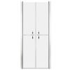 vidaXL Shower Door Frosted ESG 86x190 cm
