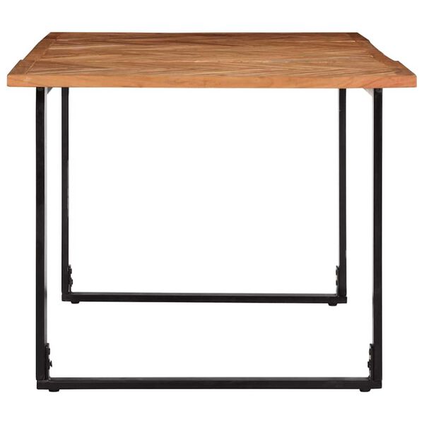 vidaXL Dining Table 180x90x75 cm Solid Wood Acacia
