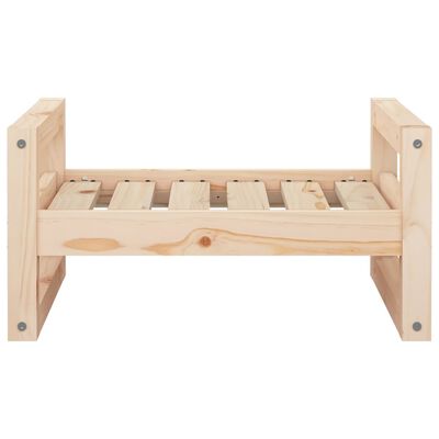 vidaXL Dog Bed 55.5x45.5x28 cm Solid Pine Wood