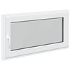 vidaXL Basement Window "RISOR" 110x70 cm Tilt&Turn DIN Right White