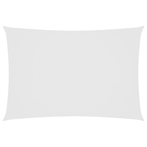 vidaXL Sunshade Sail Oxford Fabric Rectangular 2.5x4.5 m White