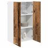 vidaXL Hanging Cabinet Old Wood 60 x 31 x 100 cm Engineered Wood