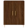 vidaXL Highboard Brown Oak 69.5x34x180 cm Engineered Wood