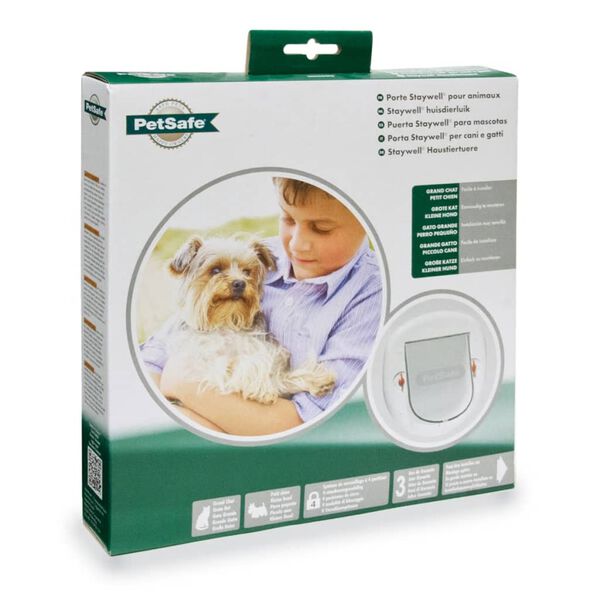 PetSafe 4-Way Pet Flap 280 White