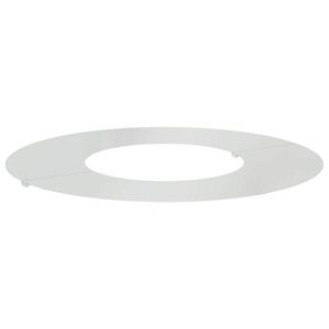 vidaXL suitable for Flat Tree Ring Silver &Oslash;30/60 cm Galvanised steel
