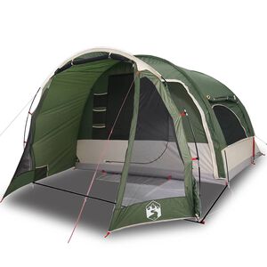 vidaXL Family Tent 6-Person Green Waterproof