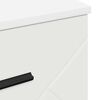 vidaXL Bedside Cabinet White 38 x 38 x 66 cm Engineered wood
