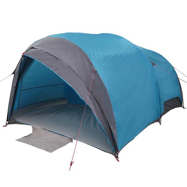 vidaXL Tunnel tent with Roof Blue 410 x 285 x 198 cm Taffeta