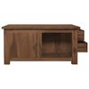 vidaXL Coffee Table 68x68x33 cm Solid Teak Wood