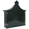 vidaXL Wall Mounted Mailbox Green 40.5 x 15.5 x 44 cm Cast Aluminum