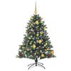 vidaXL Artificial Christmas Tree with 150 LEDs with Stand Green 120 cm
