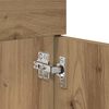 vidaXL Bathroom Cabinet Artisan Oak 100 x 38.5 x 46 cm Engineered Wood