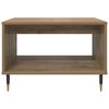 vidaXL Coffee Table Artisan oak 60 x 50 x 40 cm Engineered wood