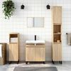 vidaXL Bathroom Cabinet Sonoma Oak 58x33x60 cm Engineered Wood