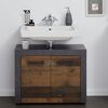 Trendteam Sink Vanity Unit Indy Old Wood and Matera Brown
