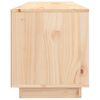 vidaXL TV Cabinet 100x34x40 cm Solid Wood Pine
