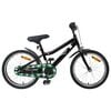 vidaXL Kids Bike 18 Inches for 5-7 Years Old Black