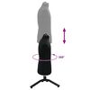 vidaXL Adjustable Dress Form Female Manual Black 37.5-45.5 inch Fabric