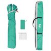 vidaXL Instant Tent Folding Sea Green 260 x 260 x 197 cm Steel