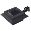 vidaXL Outdoor Solar Lamps 12 pcs LED Square 12 cm Black