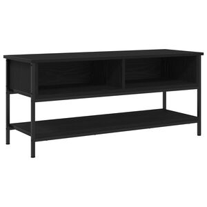 vidaXL TV Cabinet Set Black Oak 100 x 35 x 45 cm Engineered Wood