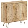 vidaXL Sideboard 80x30x75 cm Solid Wood Mango