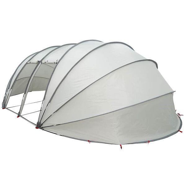 vidaXL Pool Tent Dome Grey 640 x 432 x 205 cm