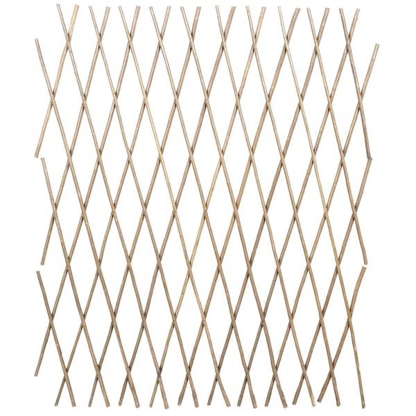 vidaXL Willow Trellis Fence 5 pcs 180x90 cm
