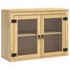 vidaXL Cabinet with Shelf Honey 80 x 32 x 60 cm Solid Pine Wood