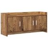 vidaXL TV Cabinet 102 x 33 x 47 cm Old Wood Engineered Wood