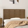 vidaXL Wall Headboard Honey Brown 156x3x63 cm Solid Wood Pine
