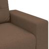 vidaXL Sofa Brown 221 x 80 x 80 cm Fabric