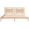 vidaXL Extra Long Bed Frame without Mattress 180x220 cm Solid Wood