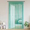 vidaXL String Curtains 2 pcs Turquoise 140x250 cm