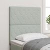 vidaXL Headboard with Headboard Light Grey 80 cm Faux Leather