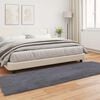 vidaXL Faux Sheepskin Rug Tafalla Anthracite 80 x 250 cm Polyester