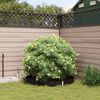 vidaXL Root Barrier Black 0.7 x 10 m Polyethylene