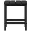 vidaXL Side Table Black 38 x 38 x 46 cm Polyethylene