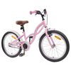 vidaXL Kids Bike 18'' for 5-7 Years Old Light Pink