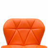 vidaXL Bar Stool Orange 44 x 48 x 105.5 cm Faux Leather
