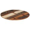 vidaXL Round Table Top 70 cm 15-16 mm Solid Reclaimed Wood