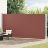 vidaXL Patio Retractable Side Awning 200x600 cm Brown