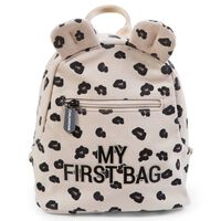 CHILDHOME Kids Backpack My First Bag Canvas Leopard