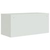 vidaXL File Cabinet Light Grey 90x40x40 cm Steel