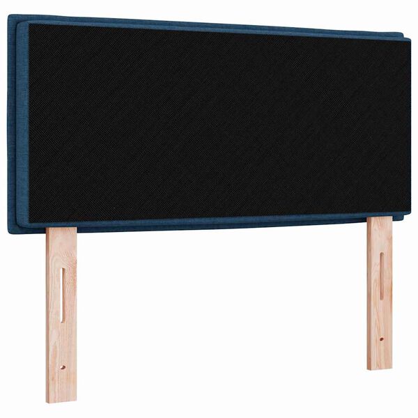 vidaXL Headboard with Headboard Blue 80 cm Faux Leather