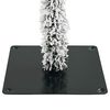 vidaXL Artificial Christmas Tree with Stand White 76 x 76 x 180 cm